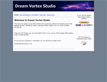 Tablet Screenshot of dreamvortex.co.uk